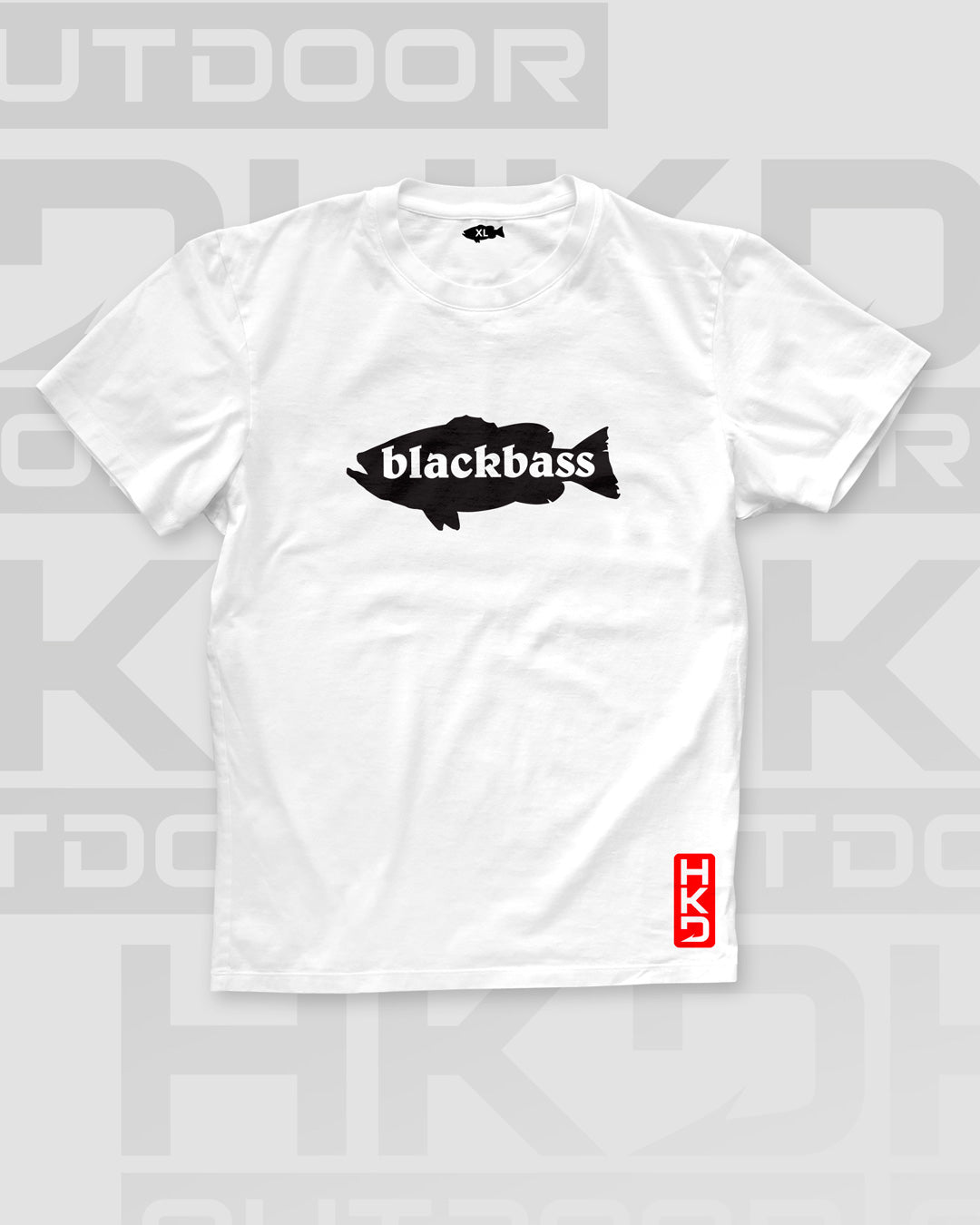 T-shirt - BLACKBASS White