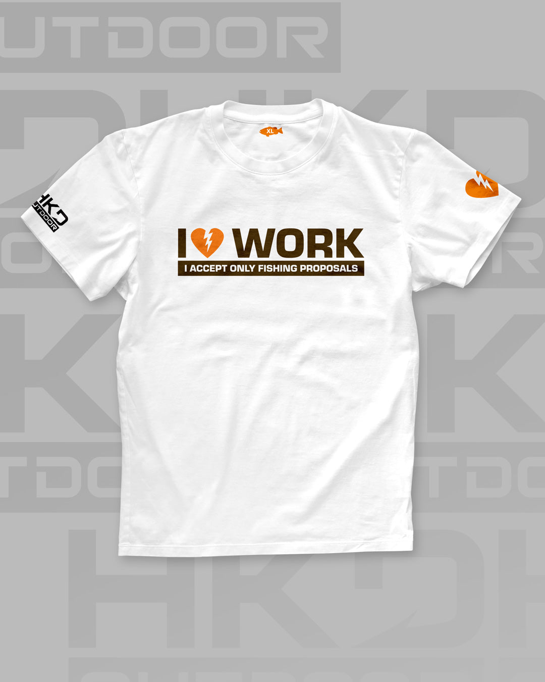 T-shirt - I HATE WORK