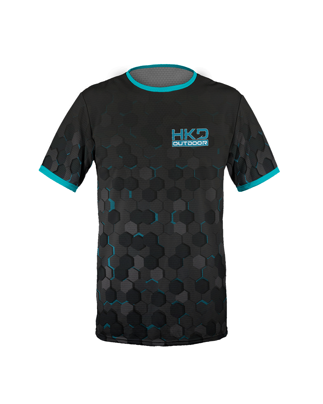 Carbon® Blue Hexagon short sleeve jersey