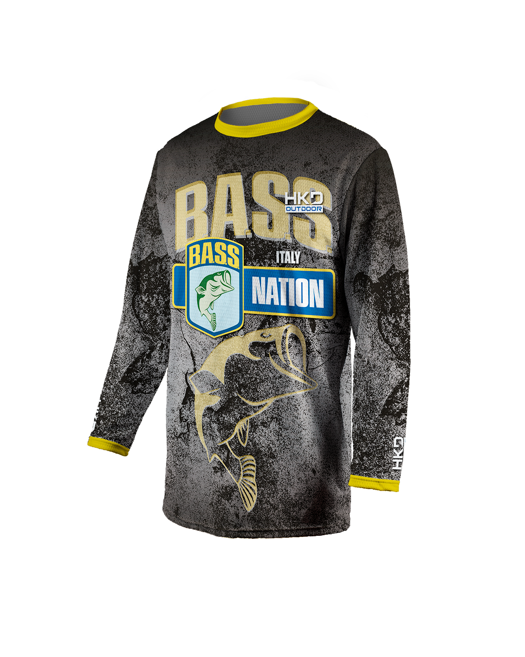 Carbon® Italy BASS Nation long sleeve jersey