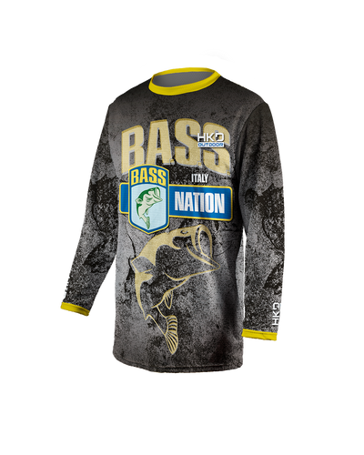 Carbon® Italy BASS Nation long sleeve jersey